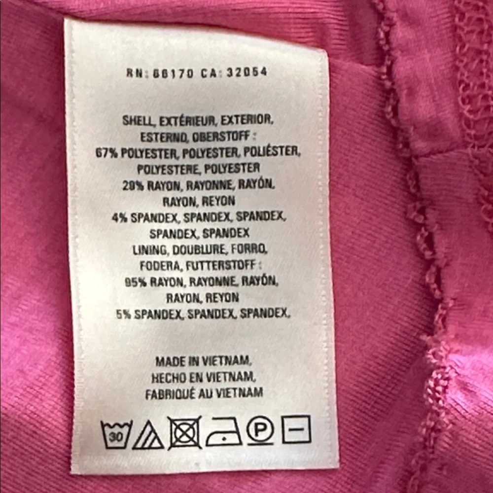 NWT Women’s by Anthropologie Lincoln Center Pink Fit & Flare Dress Size Medium